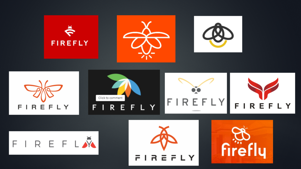 Firefly logo examples